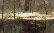 Stanislav Zhukovsky Spring Floods oil